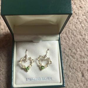 August birth stone earrings